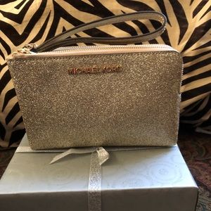 Michael Kors-double wristlet & wallet